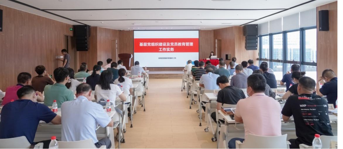 “頭雁領航筑堡壘 黨建鑄魂促發(fā)展”——園山街道“兩新”組織提質賦能培訓班在邦彥技術圓滿舉辦